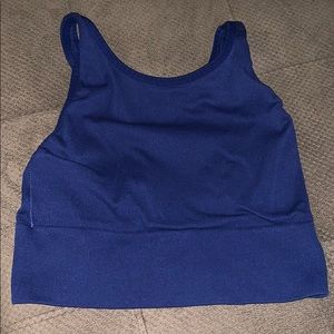Victoria’s Secret ribbed tank crop bra